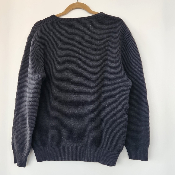 Ribbed Knit Pullover Sweater - Picture 2 of 2
